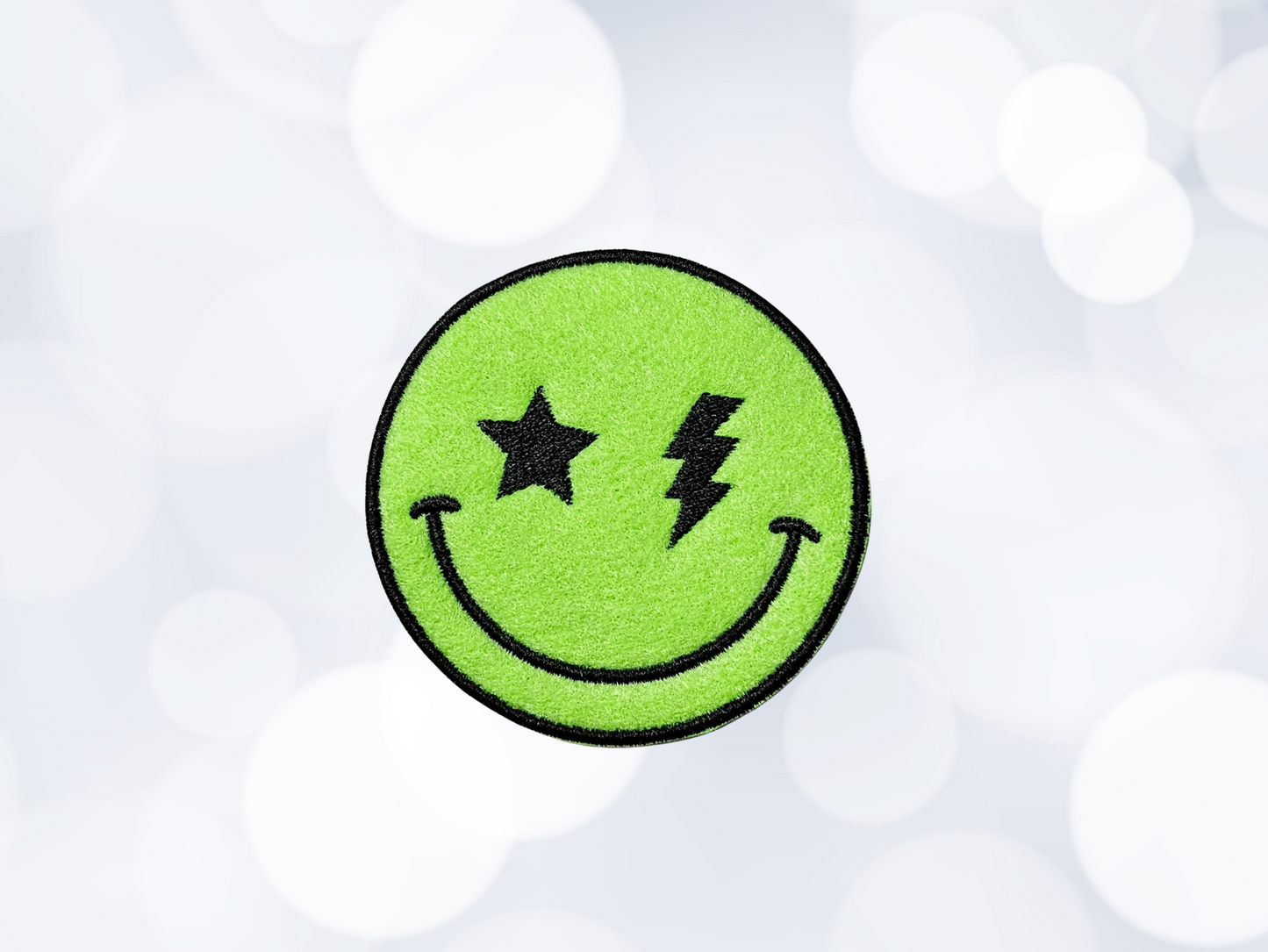 Smile Lightning Face Patch