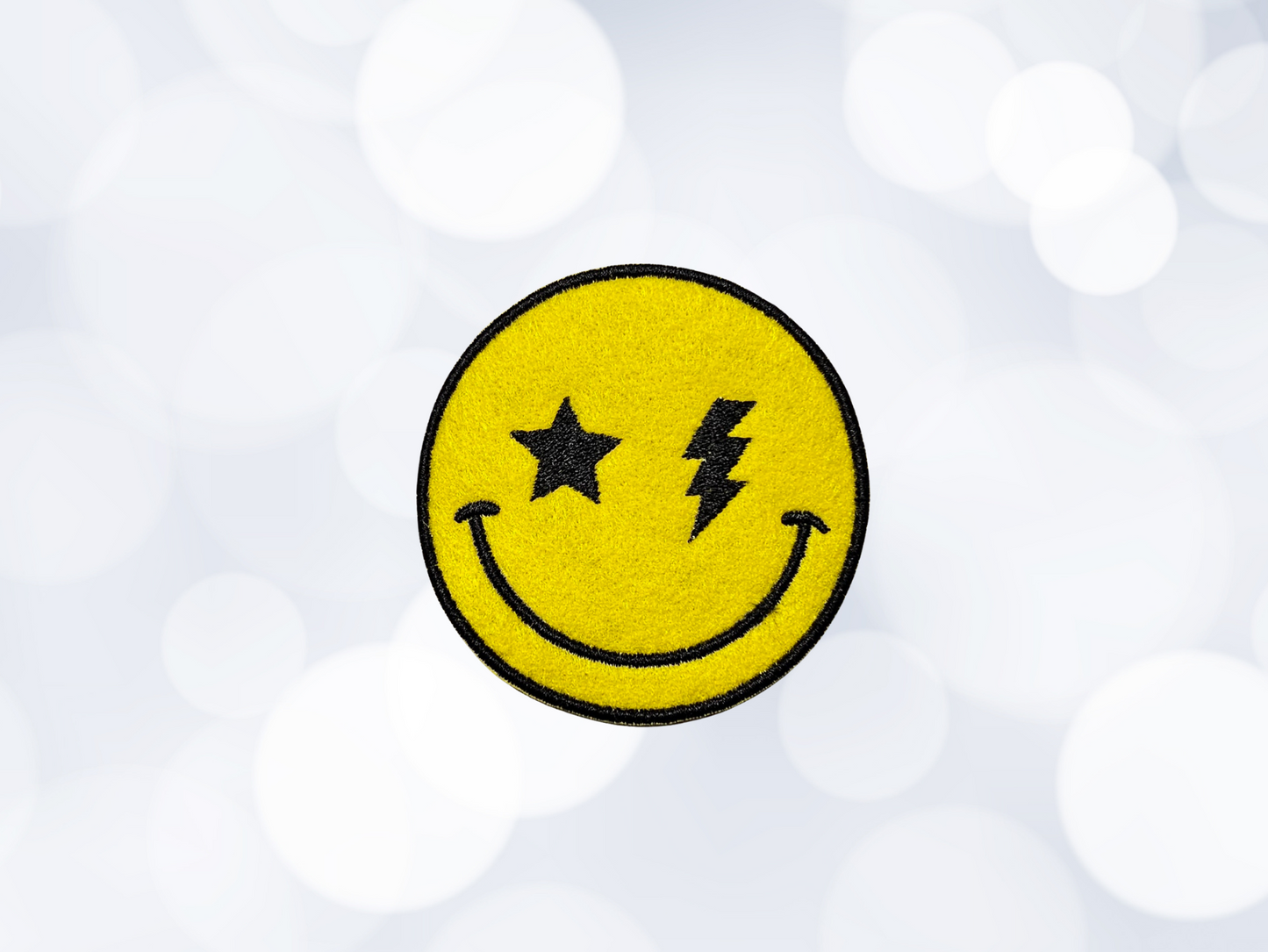 Smile Lightning Face Patch