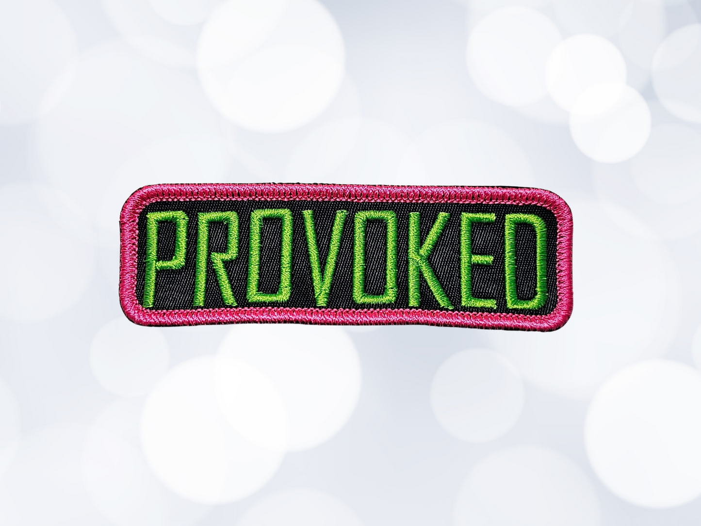 Embroidered PROVOKED Iron On Patch (Limited Edition)