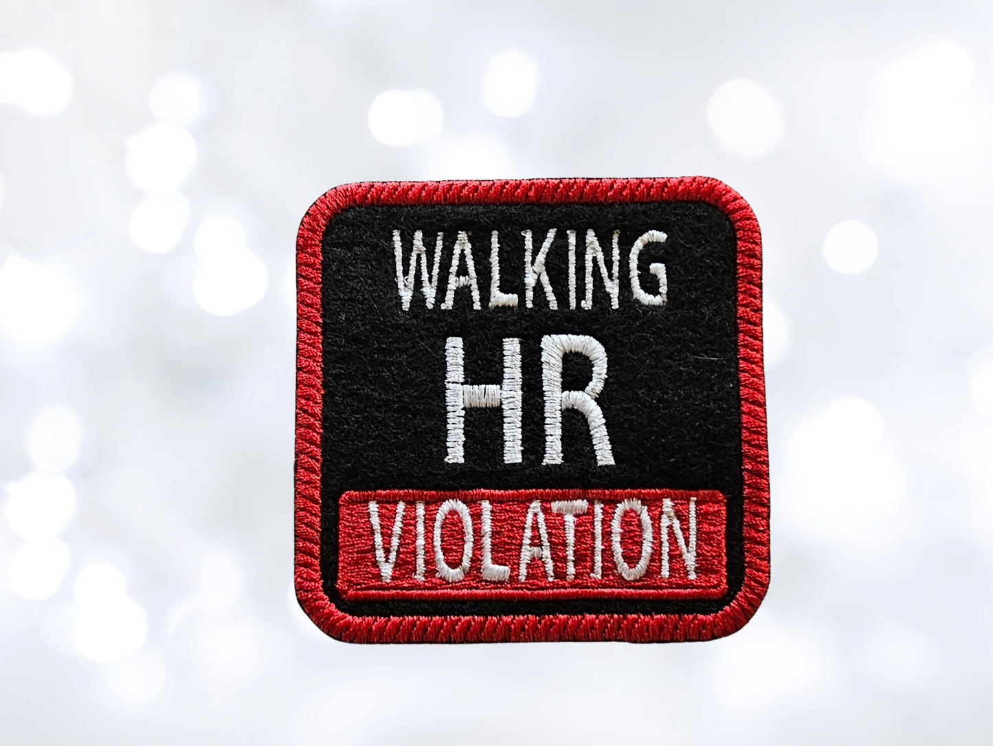 Walking HR Violation Patch