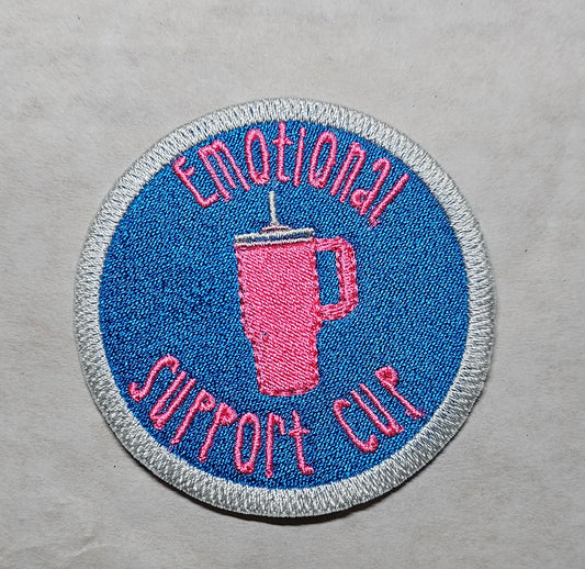 Emotional Support Cup Patch